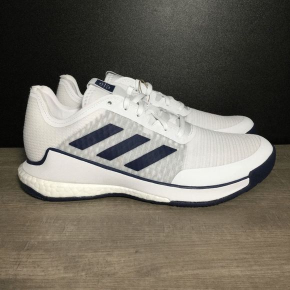 Adidas Shoes - Adidas Crazyflight Low Volleyball Shoes White Team Navy GX3740 Women's Size 8.5